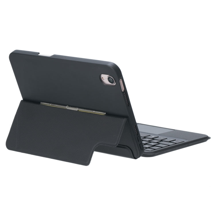 T06-AS Ốp da bàn phím Bluetooth loại tách rời có đèn nền cảm ứng cho iPad mini6 / mini 7, T06-AS