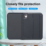 T06-AS Ốp da bàn phím Bluetooth loại tách rời có đèn nền cảm ứng cho iPad mini6 / mini 7, T06-AS