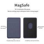 Túi ví đựng thẻ silicone cho iPhone 13 Series / iPhone 12 Series, chống mất từ, đựng thẻ, dán nam châm Magsafing
