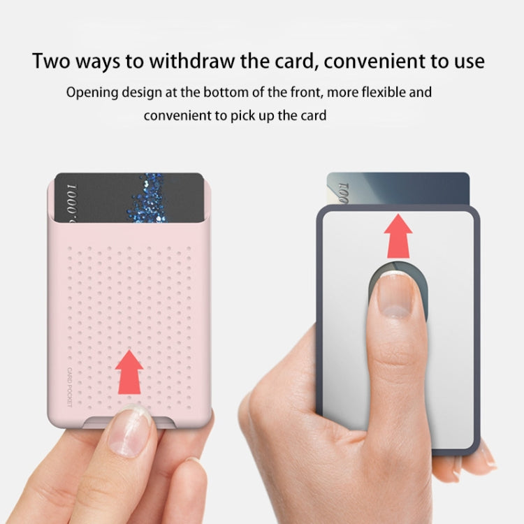 Túi ví đựng thẻ silicone cho iPhone 13 Series / iPhone 12 Series, chống mất từ, đựng thẻ, dán nam châm Magsafing