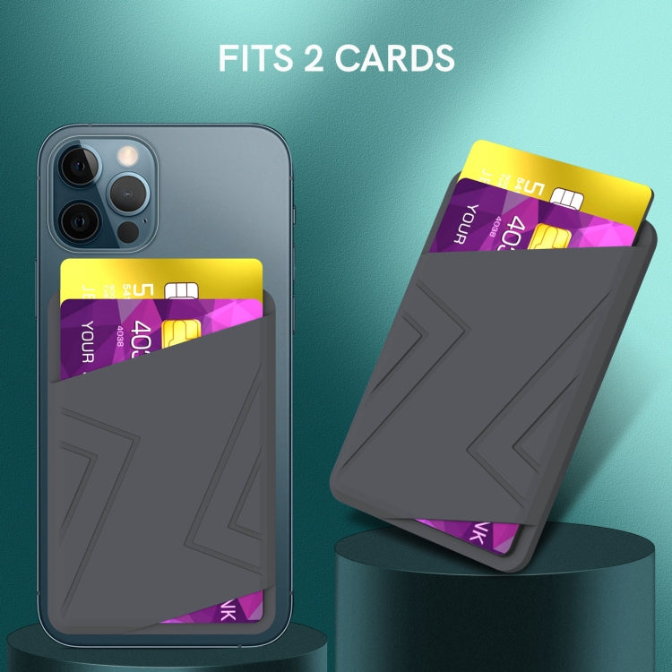 Silicone Wallet Pouch Card Case Magsafing Card Holder