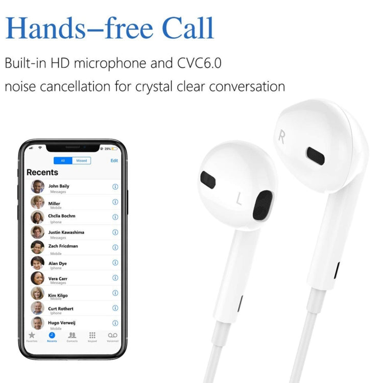 GL069 Module Bluetooth cổng 8 Pin Tai nghe stereo có dây cửa sổ bật lên kèm mic, GL069