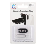 Rear Camera Lens Protection Ring Cover with Tray Eject Tool Needle For iPhone XS Max, iPhone XS Max