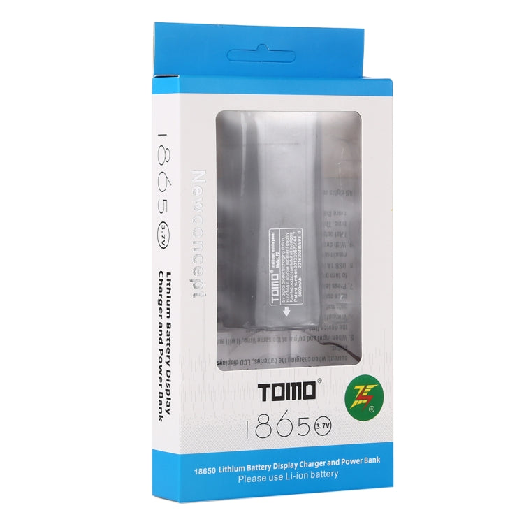 Bộ sạc pin thông minh TOMO P2 USB 2 pin có đèn báo cho pin Li-ion 18650, TOMO P2