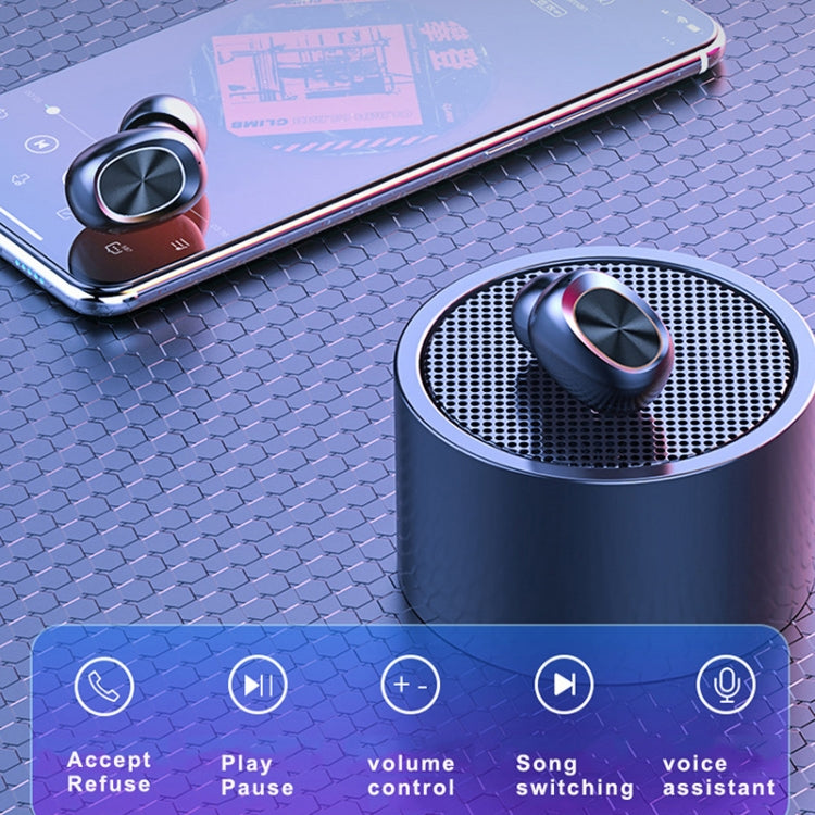 263 TWS Tai nghe Bluetooth chống ồn CVC8.0 kèm hộp sạc, Hỗ trợ cảm ứng & Màn hình LED ba lớp hiển thị pin & Giá đỡ điện thoại & Pin dự phòng & Gọi HD & Trợ lý giọng nói, 263