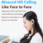 Tai nghe Bluetooth cảm ứng chống ồn kép A13 TWS CVC8.0 và DSP với hộp sạc, hỗ trợ màn hình kỹ thuật số LED & đồng hồ & đèn pin & gọi HD & Siri & pin dự phòng, A13