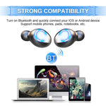 F9-8 TWS Tai nghe Bluetooth mini chống ồn CVC8.0 cảm ứng kèm hộp sạc, Hỗ trợ hiển thị pin LED ba lớp & Giá đỡ điện thoại & Gọi & Trợ lý giọng nói, F9-8