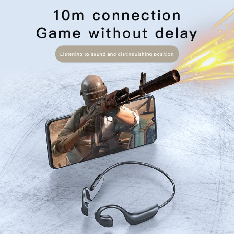 Tai nghe thể thao gắn tai Bluetooth 5.0 G100 không thấm nước, dẫn truyền xương, G100