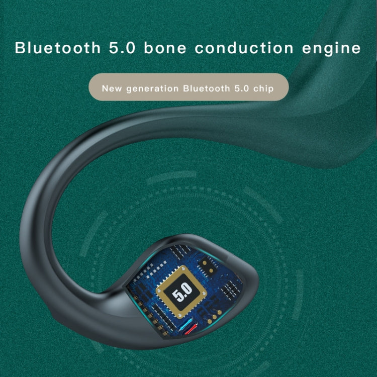 Tai nghe thể thao gắn tai Bluetooth 5.0 G100 không thấm nước, dẫn truyền xương, G100