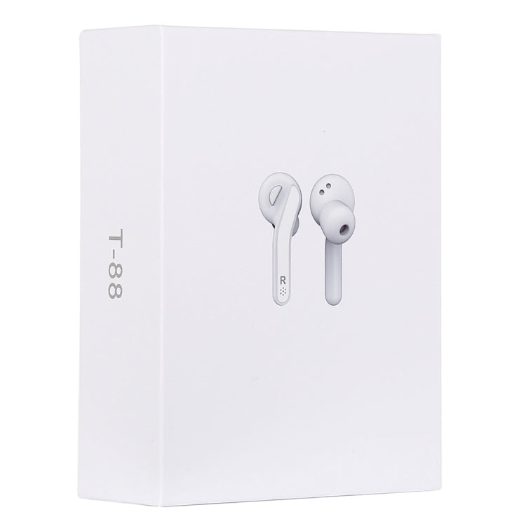 Tai nghe Bluetooth stereo không dây T-88 TWS V5.0 với hộp sạc nam châm