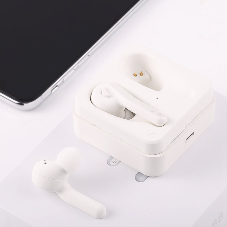 Tai nghe Bluetooth stereo không dây T-88 TWS V5.0 với hộp sạc nam châm