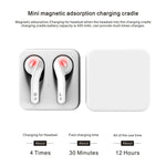 Tai nghe Bluetooth stereo không dây T-88 TWS V5.0 với hộp sạc nam châm
