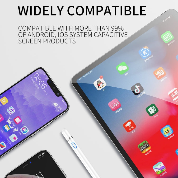 Bút cảm ứng điện dung hoạt động sạc lại Micro USB dòng Excellent JOYROOM JR-K811 với nắp nam châm, tương thích với Android & IOS
