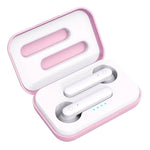 Tai nghe Bluetooth không dây cảm ứng X26 TWS 5.0 kèm hộp sạc hút từ, hỗ trợ trợ lý giọng nói & gọi, màu hồng, xanh, trắng
