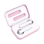 Tai nghe Bluetooth không dây cảm ứng X26 TWS 5.0 kèm hộp sạc hút từ, hỗ trợ trợ lý giọng nói & gọi, màu hồng, xanh, trắng
