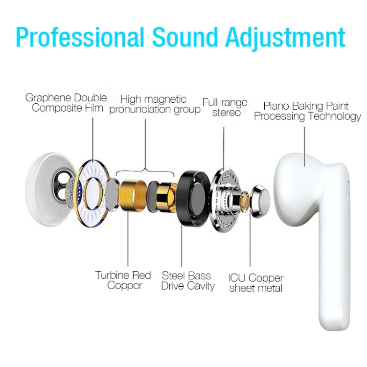 Tai nghe Bluetooth không dây cảm ứng X26 TWS 5.0 kèm hộp sạc hút từ, hỗ trợ trợ lý giọng nói & gọi, màu hồng, xanh, trắng