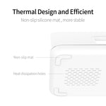 Z5 Bộ sạc không dây từ tính Qi đứng cho điện thoại di động & Apple Watch & AirPods / Xiaomi Redmi AirDots, có đèn vòng cảm ứng, Z5