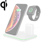 Z5 Bộ sạc không dây từ tính Qi đứng cho điện thoại di động & Apple Watch & AirPods / Xiaomi Redmi AirDots, có đèn vòng cảm ứng, Z5