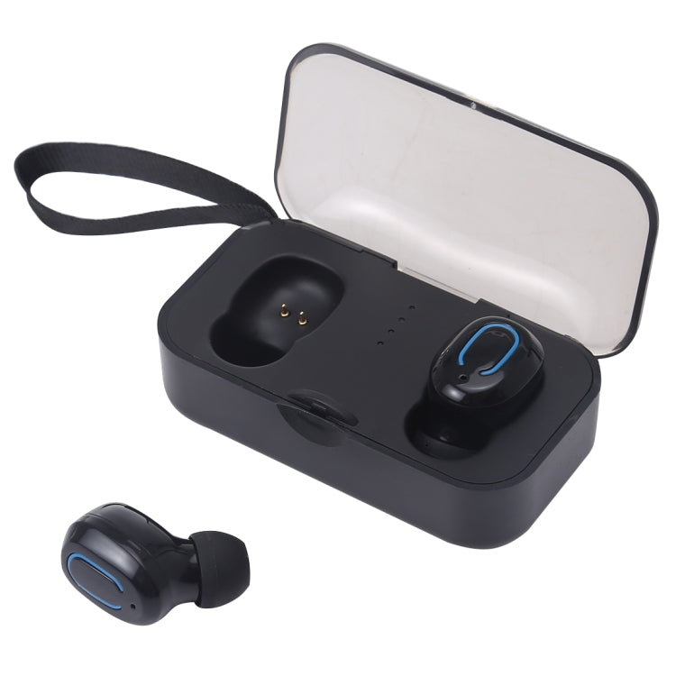 TI8S TWS Tai nghe stereo không dây Bluetooth 5.0 lấp lánh kèm hộp sạc