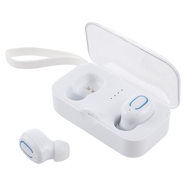 TI8S TWS Tai nghe stereo không dây Bluetooth 5.0 lấp lánh kèm hộp sạc