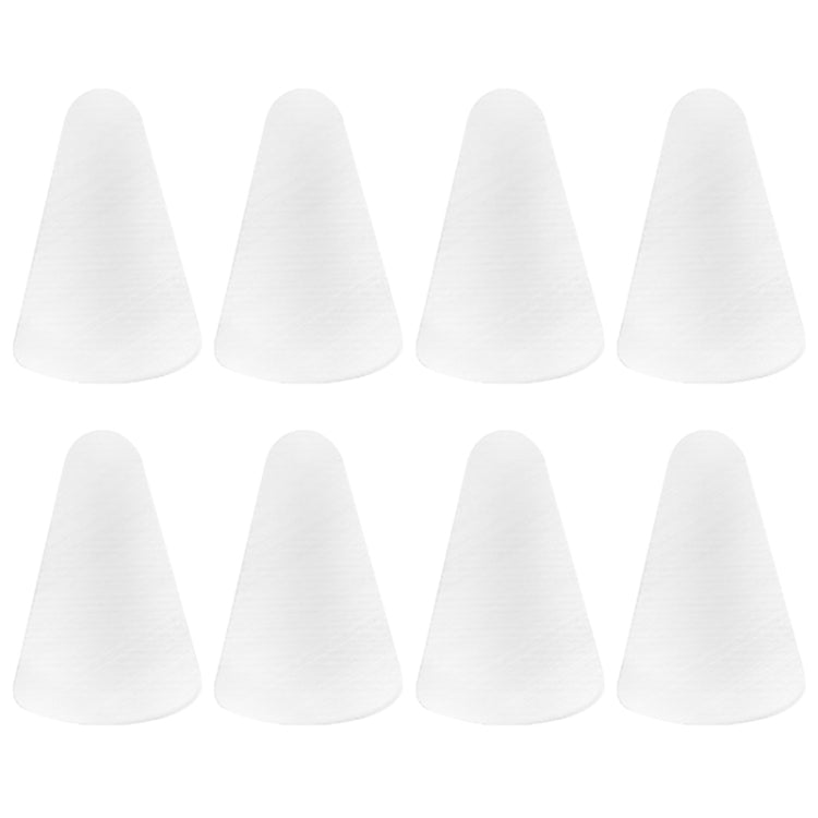 8 cái nắp đầu bút chống trượt, không gây tiếng ồn, chống mài mòn cho Apple Pencil 1 / 2, màu xanh đậm, xanh bạc hà, trong suốt, trắng