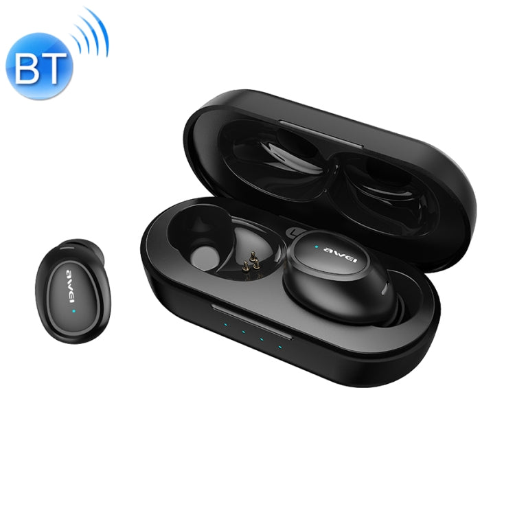 awei T6 TWS Tai nghe thể thao không dây Bluetooth V5.0 kèm hộp sạc
