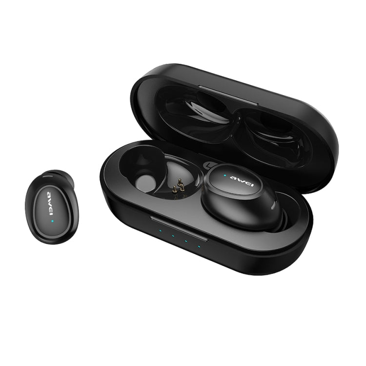 awei T6 TWS Tai nghe thể thao không dây Bluetooth V5.0 kèm hộp sạc
