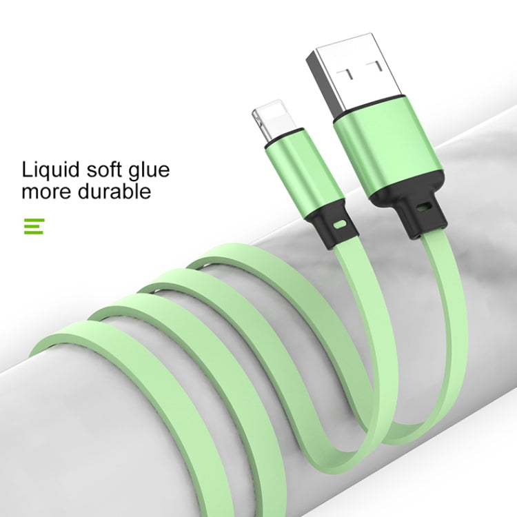 Cáp sạc đồng bộ dữ liệu thu gọn 3 trong 1 USB sang USB-C / Type-C + 8Pin + Micro USB silicone lỏng 3.5A