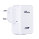 Bộ sạc tường du lịch 4 cổng USB 15.5W 5V 3.1A, phích cắm EU, HT-CD03