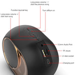 Loa Bluetooth không dây chống nước ngoài trời X6 TWS 5W, hỗ trợ rảnh tay / USB / AUX / thẻ TF