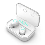 Tai nghe Bluetooth stereo không dây hai bên M7 TWS V5.0 kèm hộp sạc và màn hình kỹ thuật số