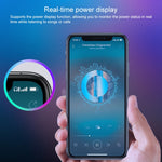 Tai nghe Bluetooth stereo không dây hai bên M7 TWS V5.0 kèm hộp sạc và màn hình kỹ thuật số