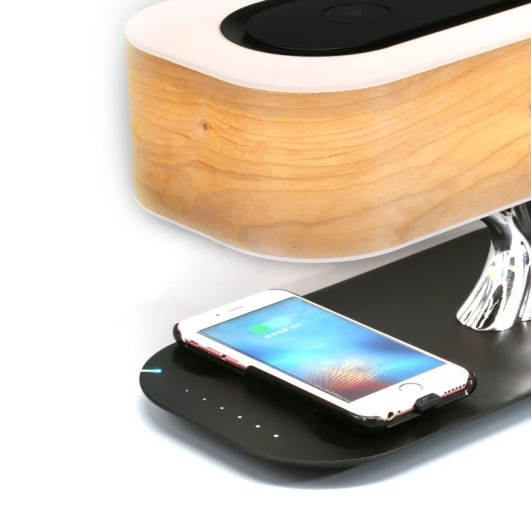Đèn bàn loa Bluetooth Tree Light sạc không dây điện thoại, Phích cắm EU, Phích cắm EU