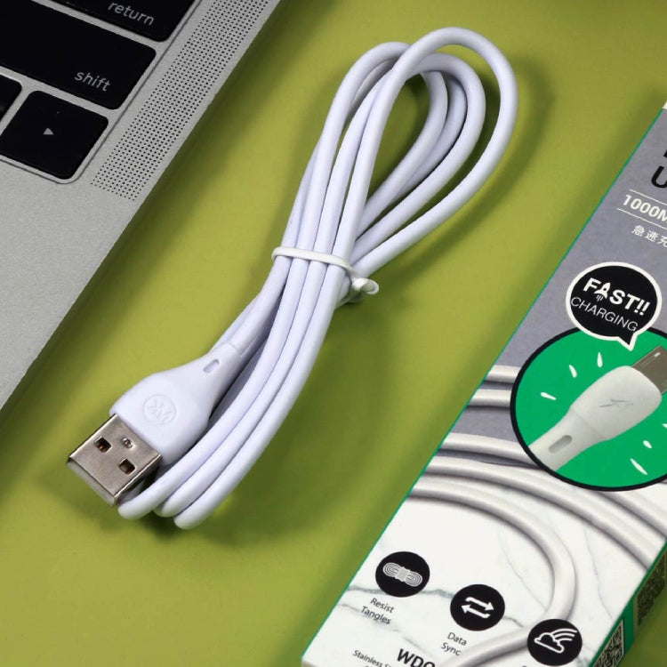 Cáp Sạc Đồng Bộ Dữ Liệu USB Chuẩn Tốc Độ Cao WK WDC-072 1m 2.1A Đầu 8 Pin