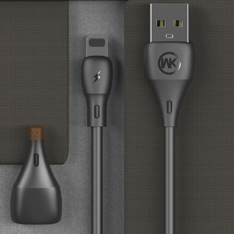 Cáp Sạc Đồng Bộ Dữ Liệu USB Chuẩn Tốc Độ Cao WK WDC-072 1m 2.1A Đầu 8 Pin
