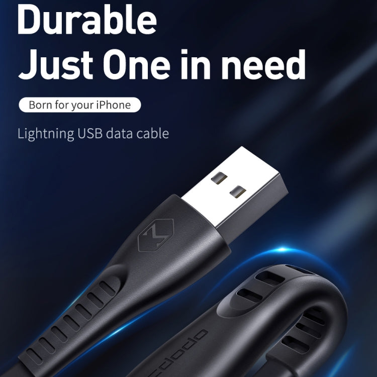 Cáp LED Mcdodo CA-6362 dòng Flying Fish 8 Pin sang USB, chiều dài: 1.8m