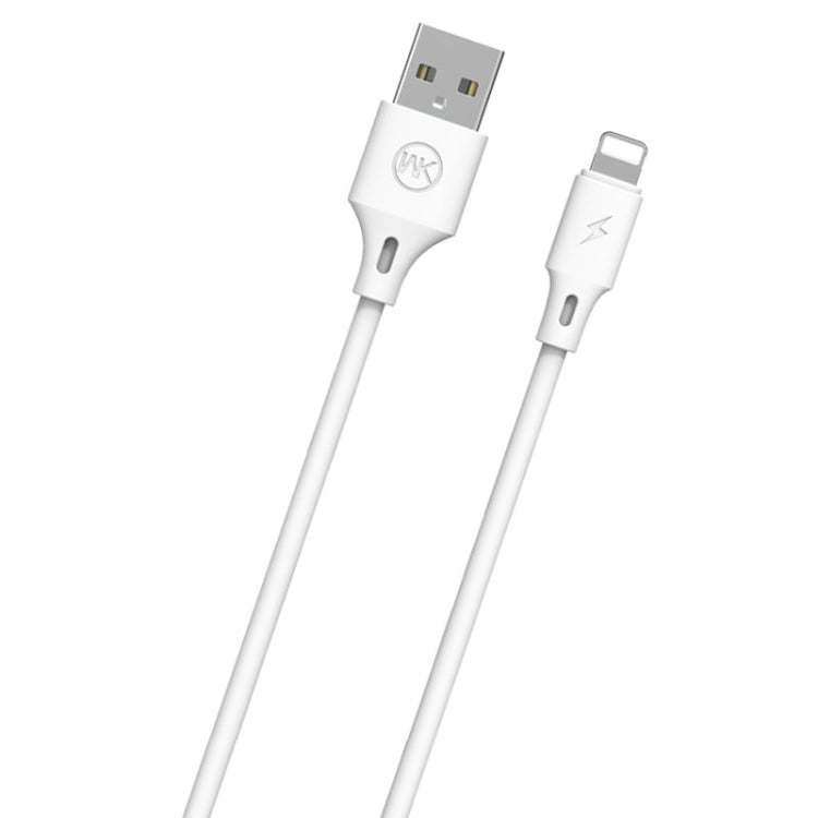 Cáp sạc đồng bộ dữ liệu tốc độ đầy đủ WK WDC-092 3m 2.4A Max Output dòng Pro USB sang 8 Pin, 3m 8 Pin