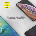 Bộ sạc du lịch sạc nhanh awei C-980 18W PD USB-C / Type-C + QC 3.0, phích cắm EU
