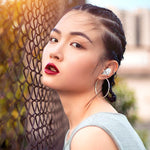 YX01 Tai nghe Bluetooth không dây chống mồ hôi Bluetooth 4.1, Hỗ trợ kết nối nhớ & Gọi HD, Màu đen, Màu da, Vàng hồng, Bạc, Trắng