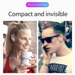 YX01 Tai nghe Bluetooth không dây chống mồ hôi Bluetooth 4.1, Hỗ trợ kết nối nhớ & Gọi HD, Màu đen, Màu da, Vàng hồng, Bạc, Trắng