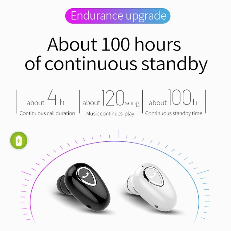 YX01 Tai nghe Bluetooth không dây chống mồ hôi Bluetooth 4.1, Hỗ trợ kết nối nhớ & Gọi HD, Màu đen, Màu da, Vàng hồng, Bạc, Trắng