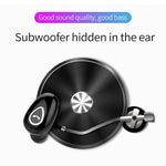 YX01 Tai nghe Bluetooth không dây chống mồ hôi Bluetooth 4.1, Hỗ trợ kết nối nhớ & Gọi HD, Màu đen, Màu da, Vàng hồng, Bạc, Trắng