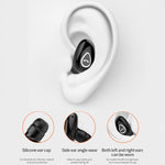 YX01 Tai nghe Bluetooth không dây chống mồ hôi Bluetooth 4.1, Hỗ trợ kết nối nhớ & Gọi HD, Màu đen, Màu da, Vàng hồng, Bạc, Trắng