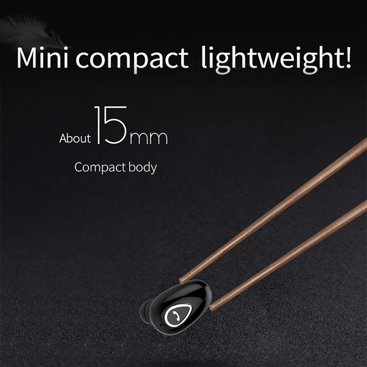 YX01 Tai nghe Bluetooth không dây chống mồ hôi Bluetooth 4.1, Hỗ trợ kết nối nhớ & Gọi HD, Màu đen, Màu da, Vàng hồng, Bạc, Trắng