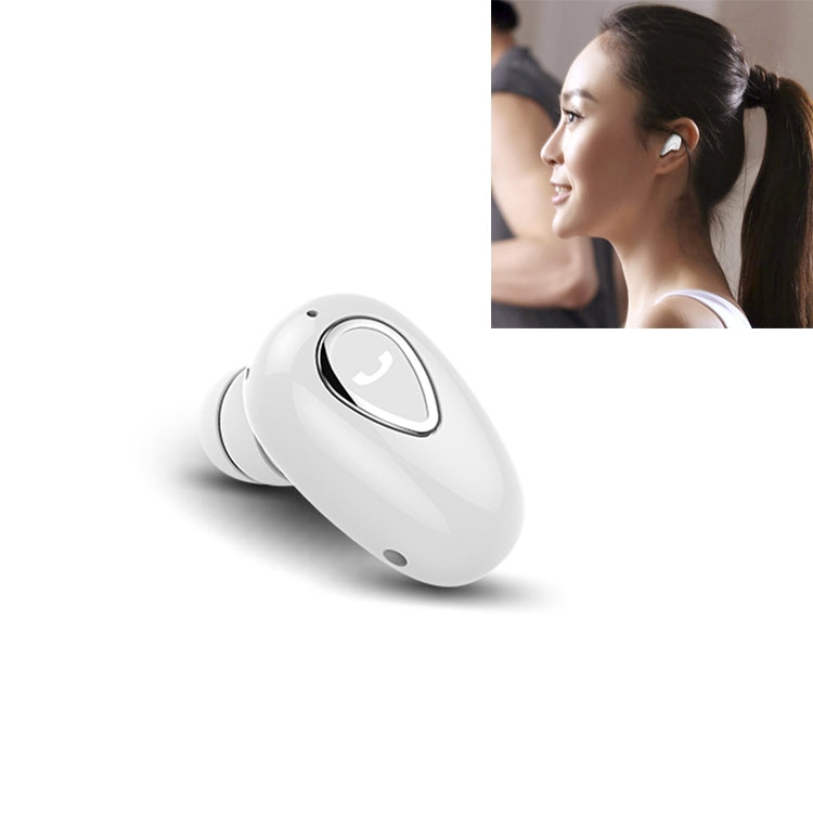 YX01 Tai nghe Bluetooth không dây chống mồ hôi Bluetooth 4.1, Hỗ trợ kết nối nhớ & Gọi HD, Màu đen, Màu da, Vàng hồng, Bạc, Trắng