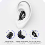 Tai nghe Bluetooth không dây chống mồ hôi YX01 Bluetooth 4.1 với hộp sạc, hỗ trợ kết nối nhớ & gọi HD, có hộp sạc màu đen, màu da, vàng hồng, bạc, trắng