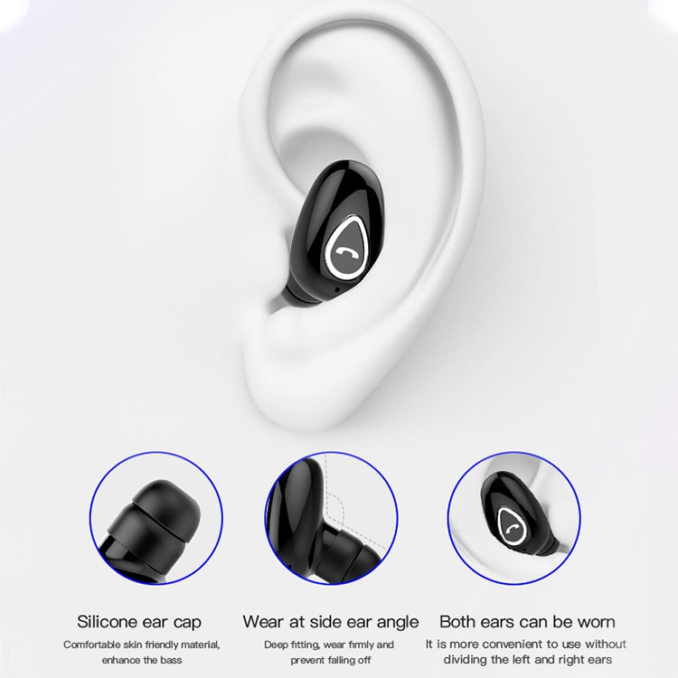 Tai nghe Bluetooth không dây chống mồ hôi YX01 Bluetooth 4.1 với hộp sạc, hỗ trợ kết nối nhớ & gọi HD, có hộp sạc màu đen, màu da, vàng hồng, bạc, trắng