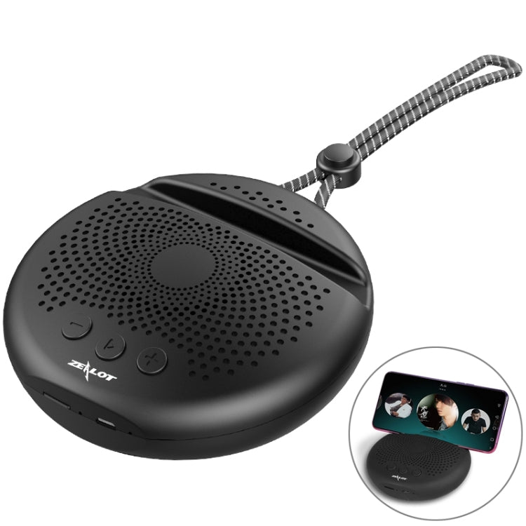 Loa Bluetooth stereo di động ZEALOT S24 kèm dây đeo & khe cắm thẻ điện thoại, hỗ trợ gọi rảnh tay & thẻ TF, S24