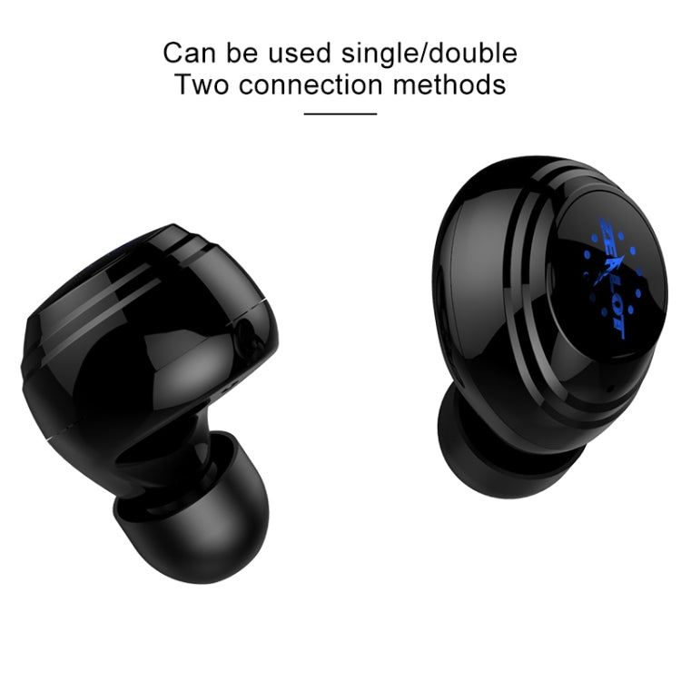 ZEALOT H19 TWS Bluetooth 5.0 tai nghe Bluetooth không dây cảm ứng với hộp sạc từ tính, hỗ trợ gọi HD & kết nối Bluetooth tự động, H19