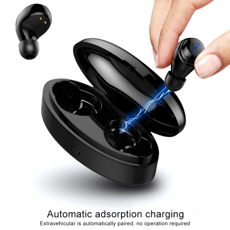 ZEALOT H19 TWS Bluetooth 5.0 tai nghe Bluetooth không dây cảm ứng với hộp sạc từ tính, hỗ trợ gọi HD & kết nối Bluetooth tự động, H19